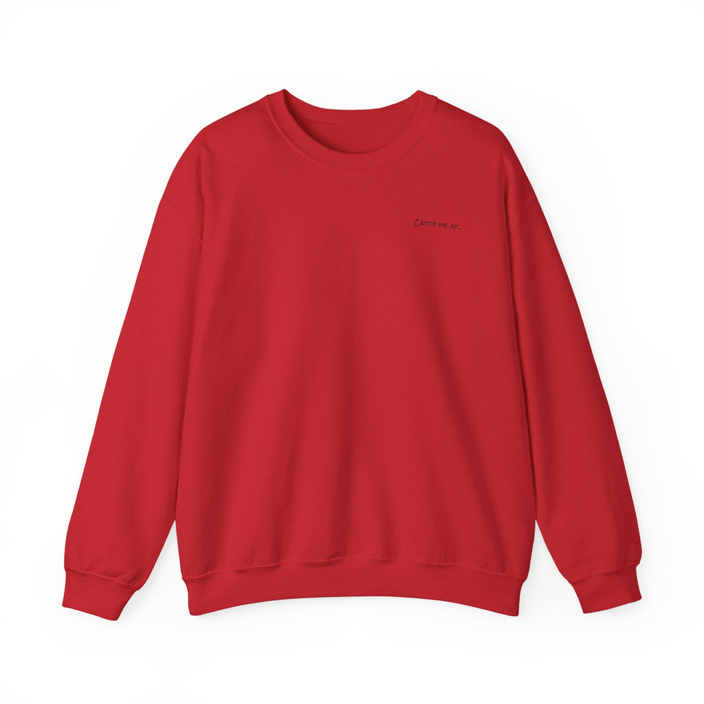 Adult- "'Catch me at"-(Front)- "White Sands Beach Old Lyme, CT"- (Back)- (No Flag) Custom Sweatshirt for location