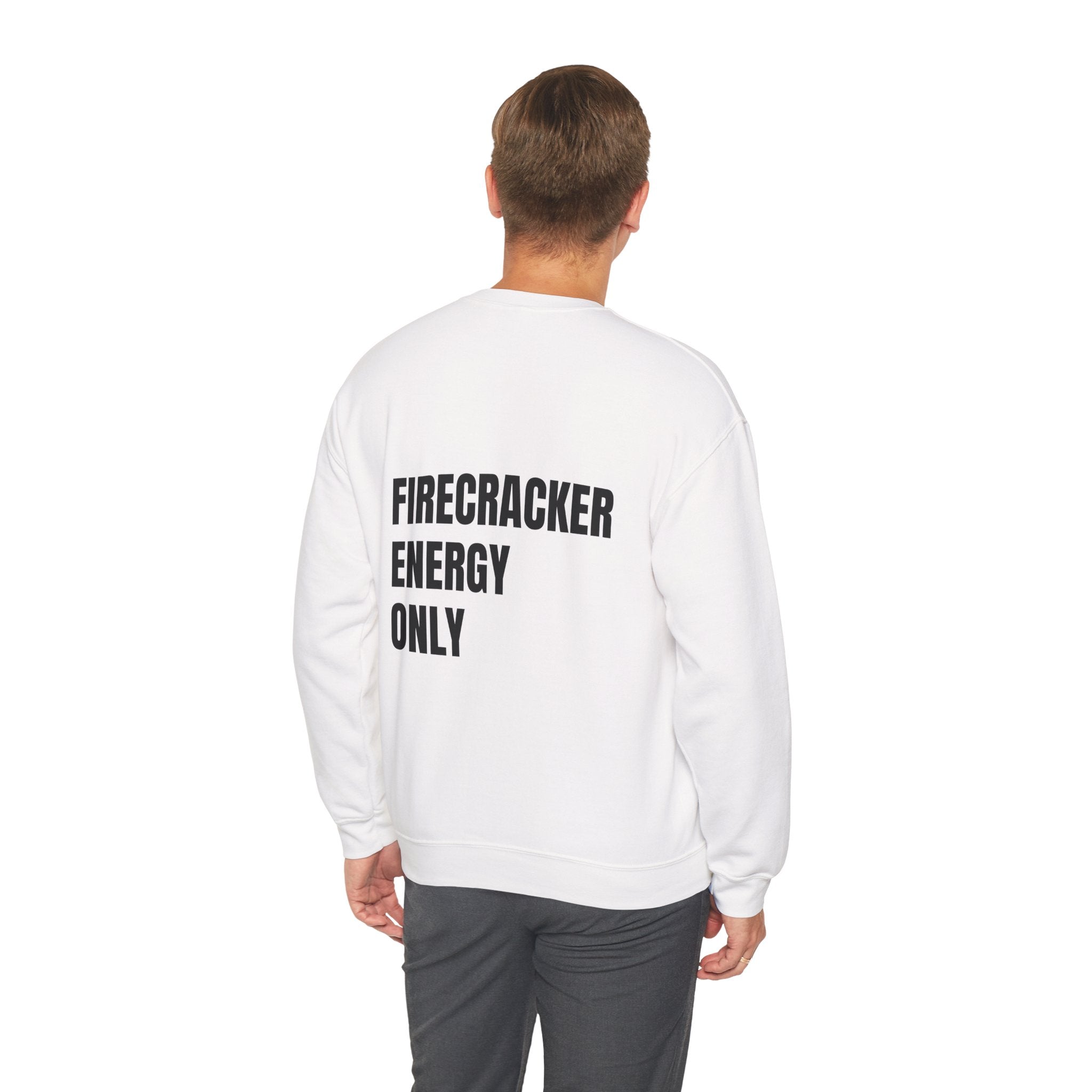 Firecracker Energy Only, 'Merica Crewneck Sweatshirt