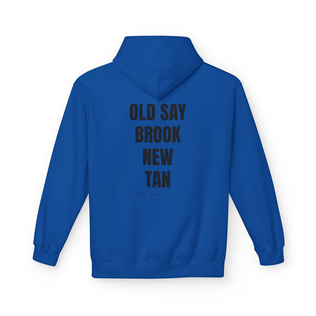 Adult- "Out Of Office" (Front) "Old Saybrook New Tan" (Back) - Hoodie