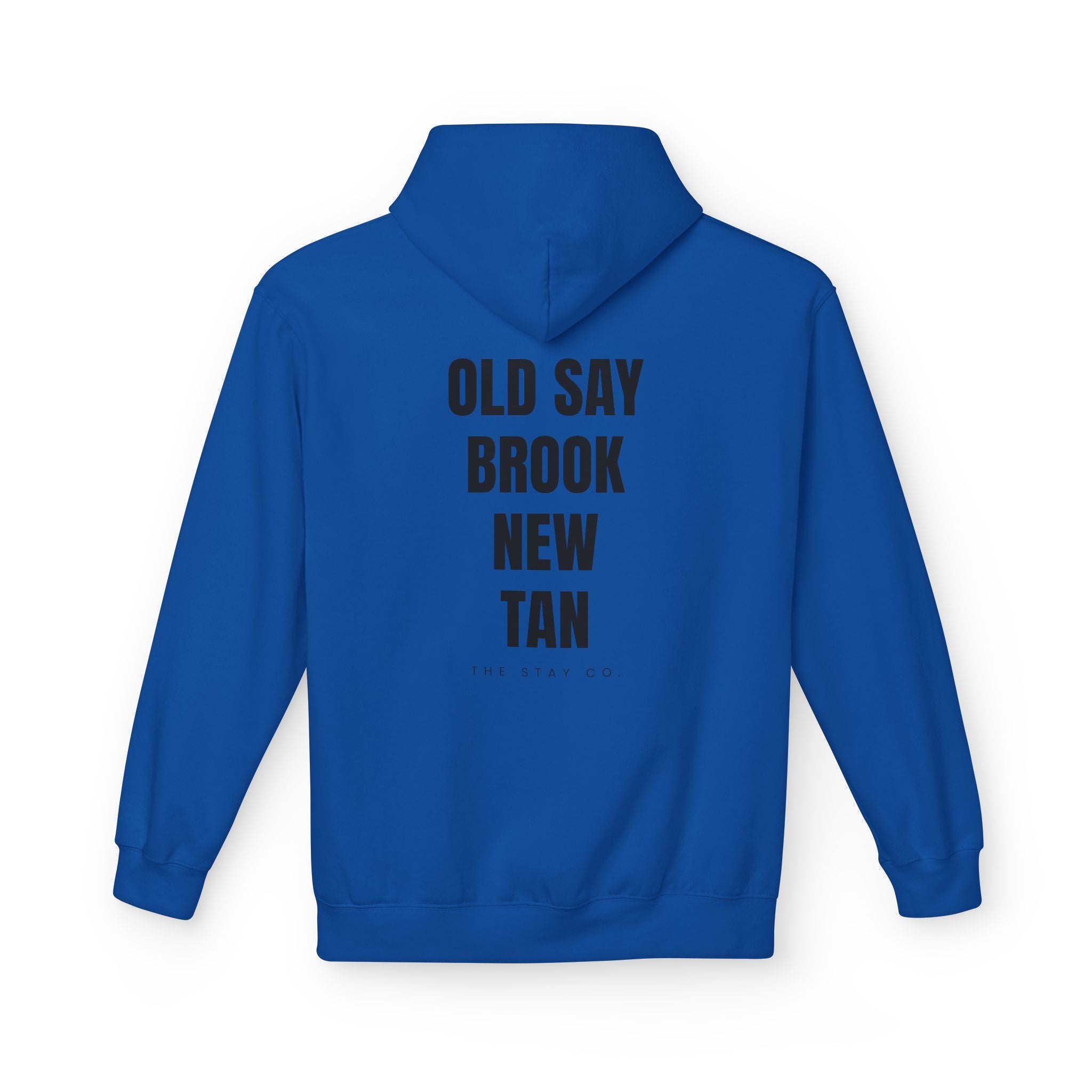 Adult- "Out Of Office" (Front) "Old Saybrook New Tan" (Back) - Hoodie