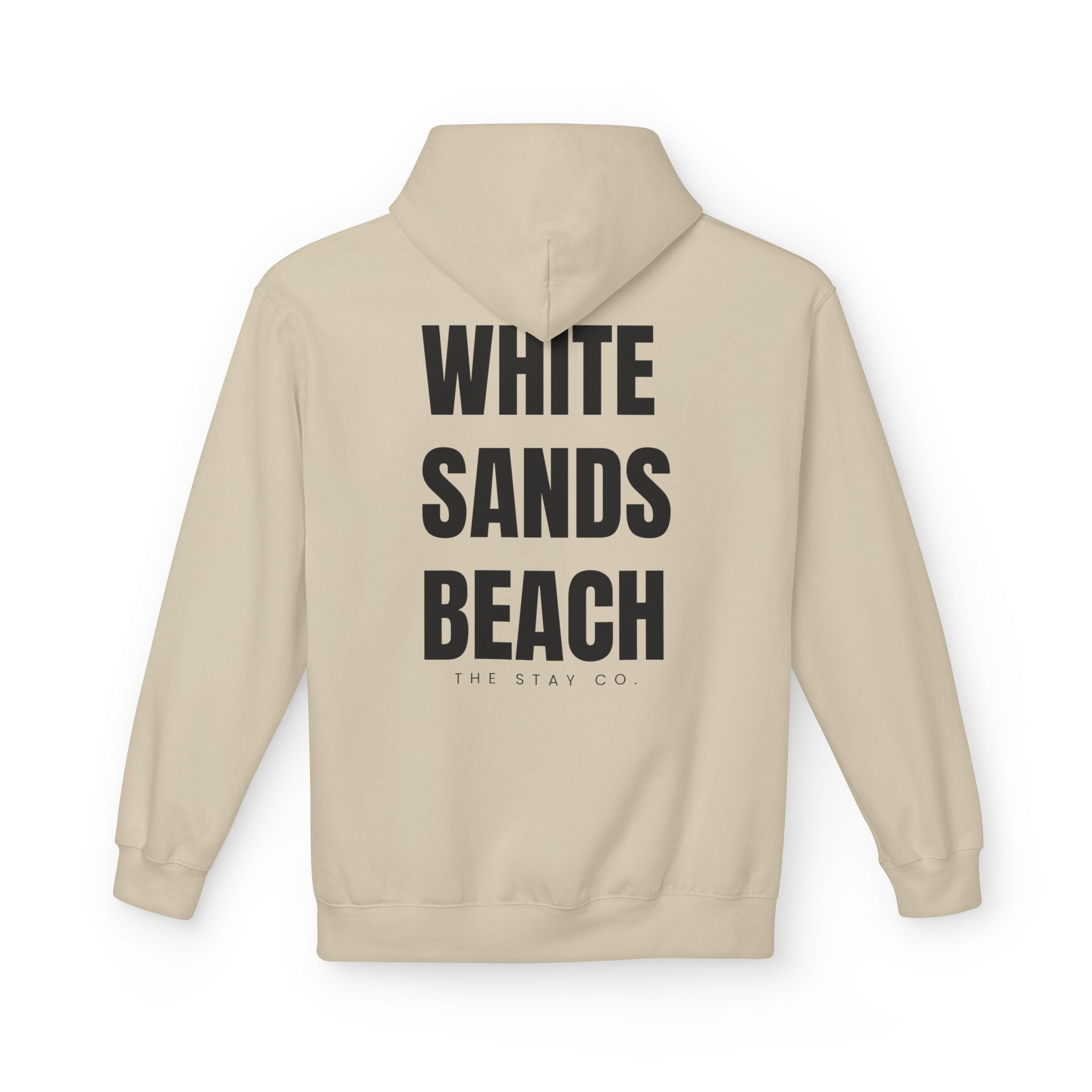 Adult- "Out Of Office" (Front) "White Sands Beach" (Back) - Hoodie