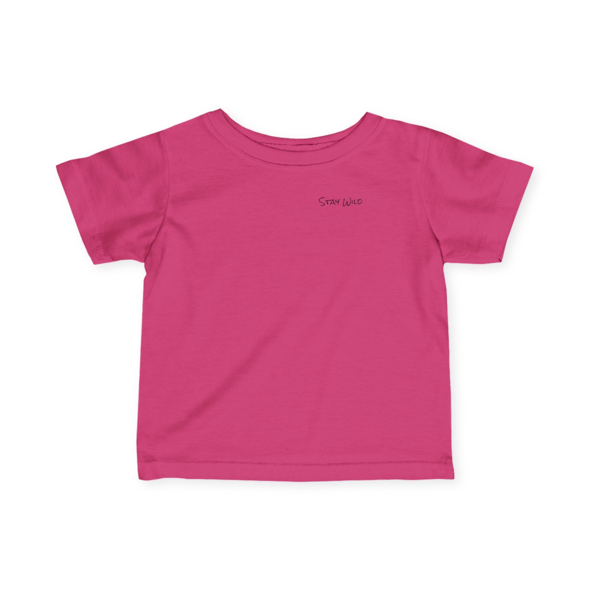 Infant (6M-24M)- "Stay Wild" (Front) "Walk. Run. Wakeboard." (Back)- In Black Writing