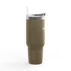 Travel Mug -40oz Insulated Cup- "East Coast" In White Writing