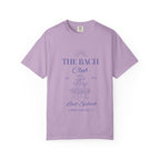 Matching "The Bach Club -Last Splash- Candlewood Lake" -T-Shirt in Blue Writing-Choose a Color-  Perfect for Bachelorette and Wedding Parties- Unisex Vacation Top, Sailor Humor Apparel