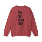 Catch me at.. Candlewood Lake Crewneck (Back Text)