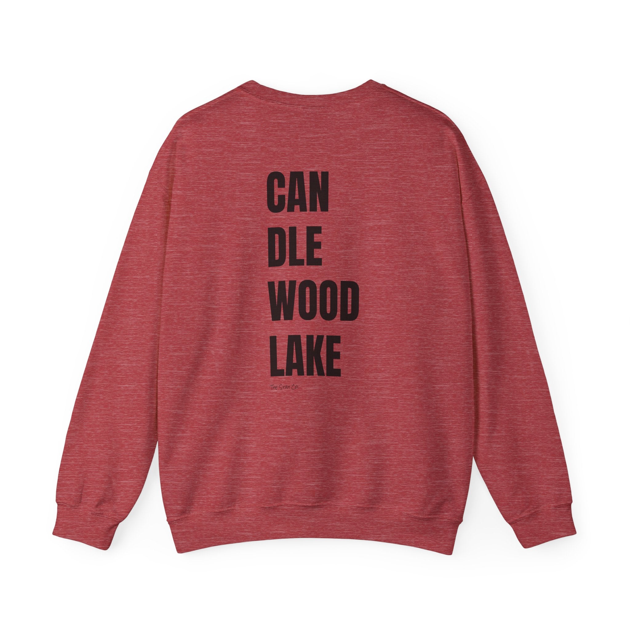 Catch me at.. Candlewood Lake Crewneck (Back Text)