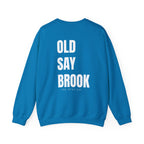 Adult- Old Saybrook Crewneck Sweatshirt With Association Logo On Front