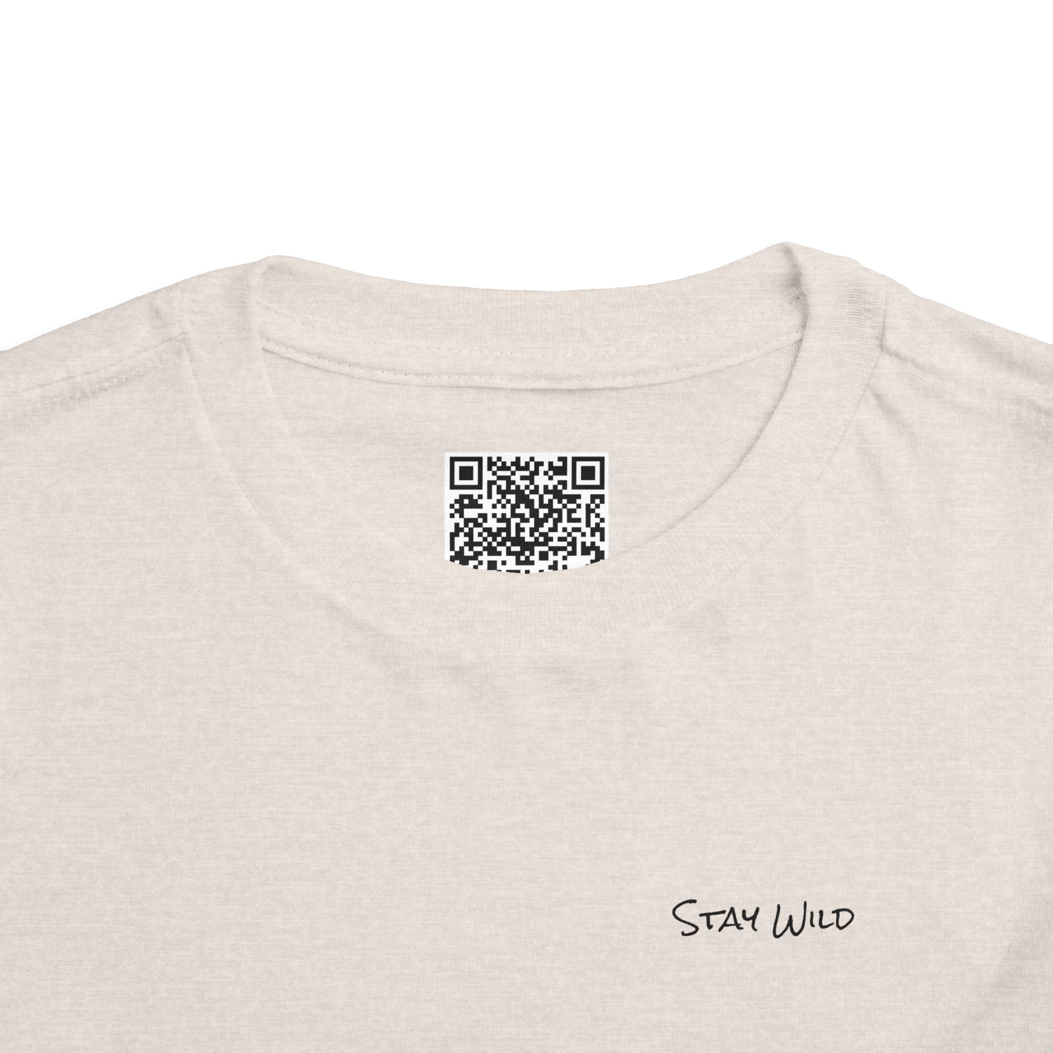 Toddler (2T-5T)- "Stay Wild" (Front) "Walk. Run. Wakeboard." (Back) -Short Sleeve Tee