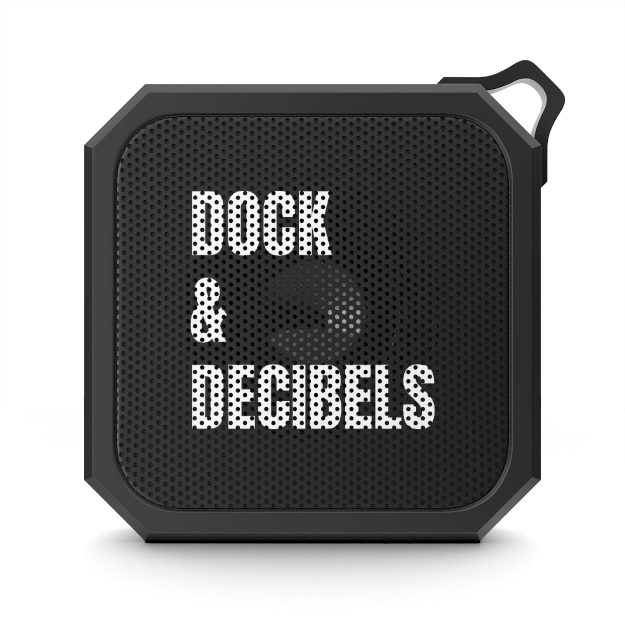 Dock & Decibels-Portable Bluetooth Speaker for Outdoor Adventures, Waterproof, Lightweight, Camping, Hiking, Music on The Go