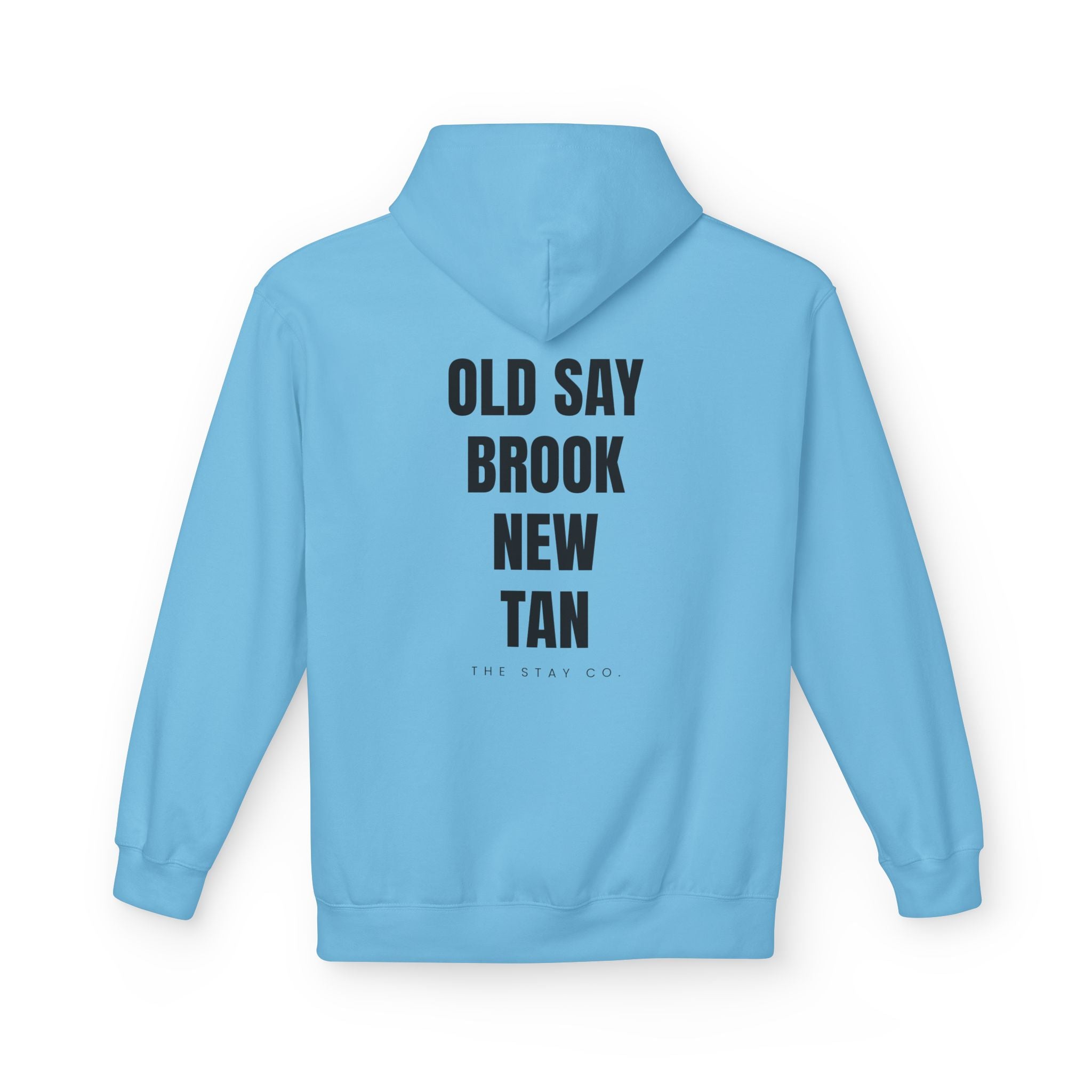 Adult- "Out Of Office" (Front) "Old Saybrook New Tan" (Back) - Hoodie