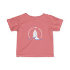 Infant (6M-24M)- Saybrook Manor Association Logo On Front  "MILK. NAP. SAYBROOK. REPEAT." (Back) in White Writing