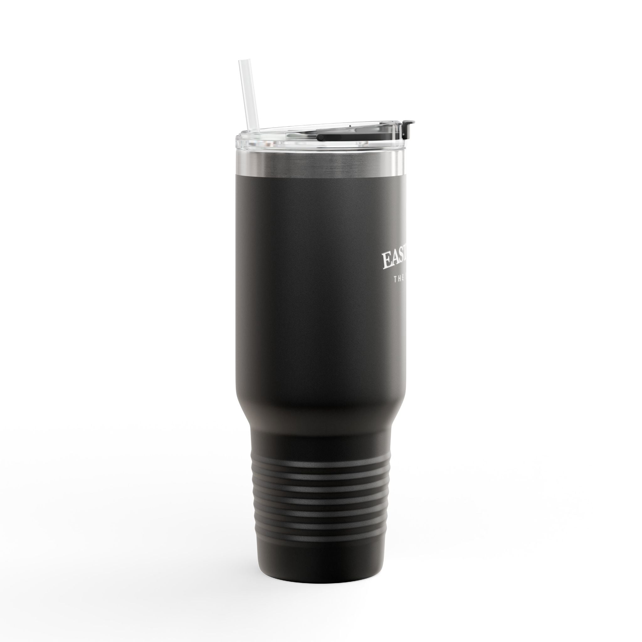 Travel Mug -40oz Insulated Cup- "East Coast" In White Writing