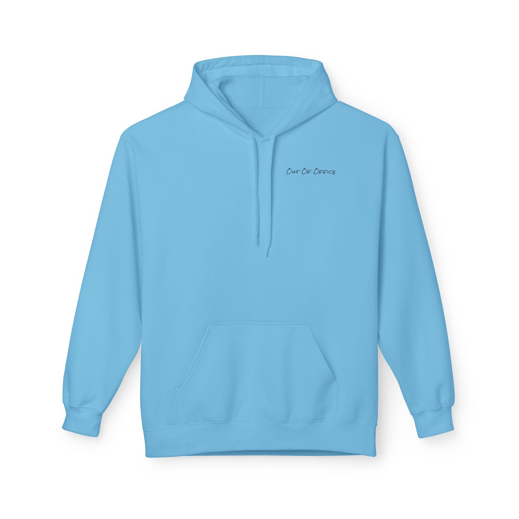 Adult- "Out Of Office" (Front) "Old Saybrook New Tan" (Back) - Hoodie