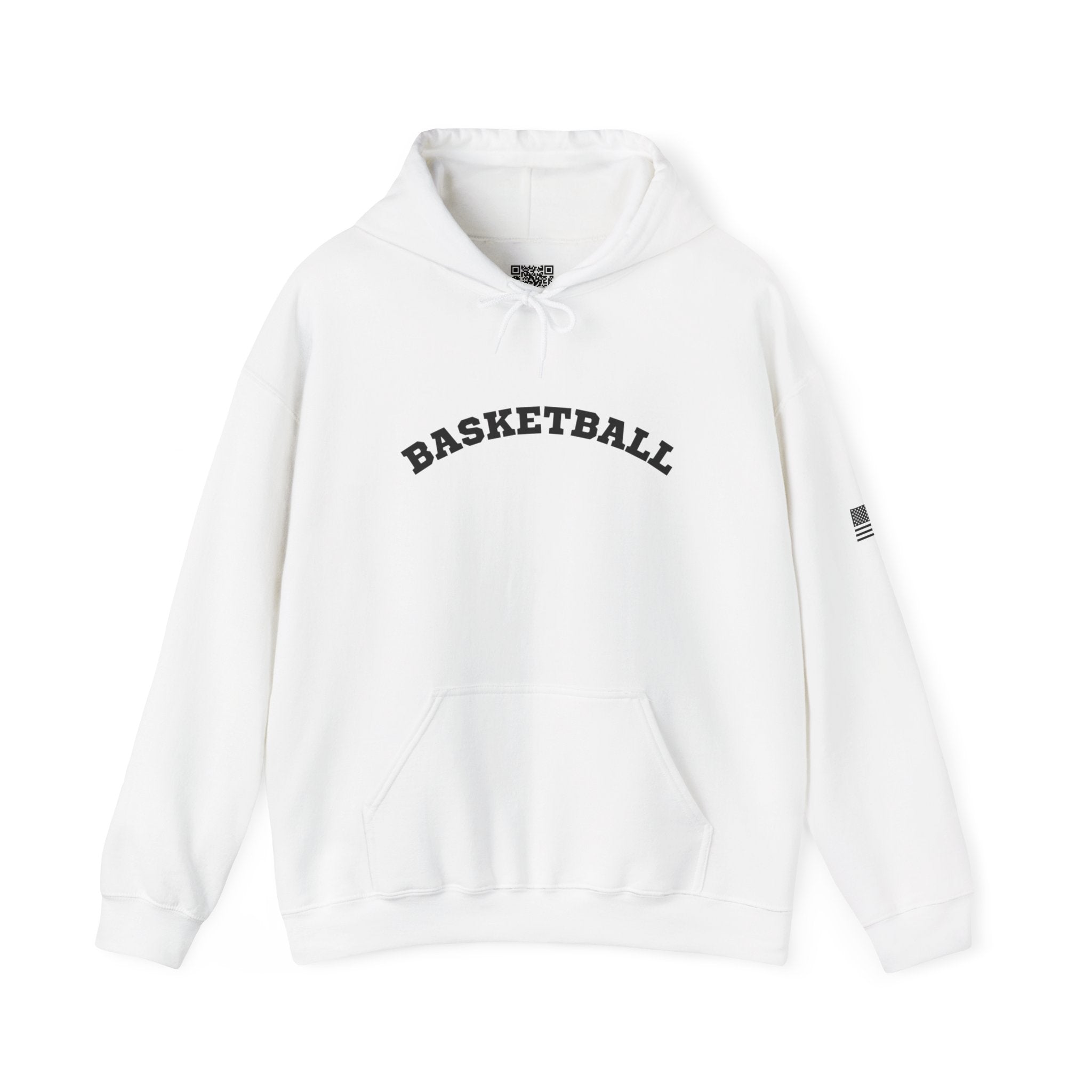 Adult Unisex Hoodie - "Basketball" -Choose Your Color- Cozy Sweatshirt for Fans or Parents, Unisex Sports Apparel, Perfect Gift for Game Day, Casual Wear for Athletes