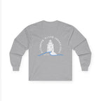 Old Saybrook Long Sleeve Tee With Light House on Back