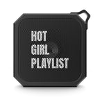 "Hot Girl Playlist" -Outdoor Bluetooth Speaker, Bachelorettes, Girls Trips, Portable Speaker, Waterproof Speaker, Music on the Go, Gift for Music Lovers