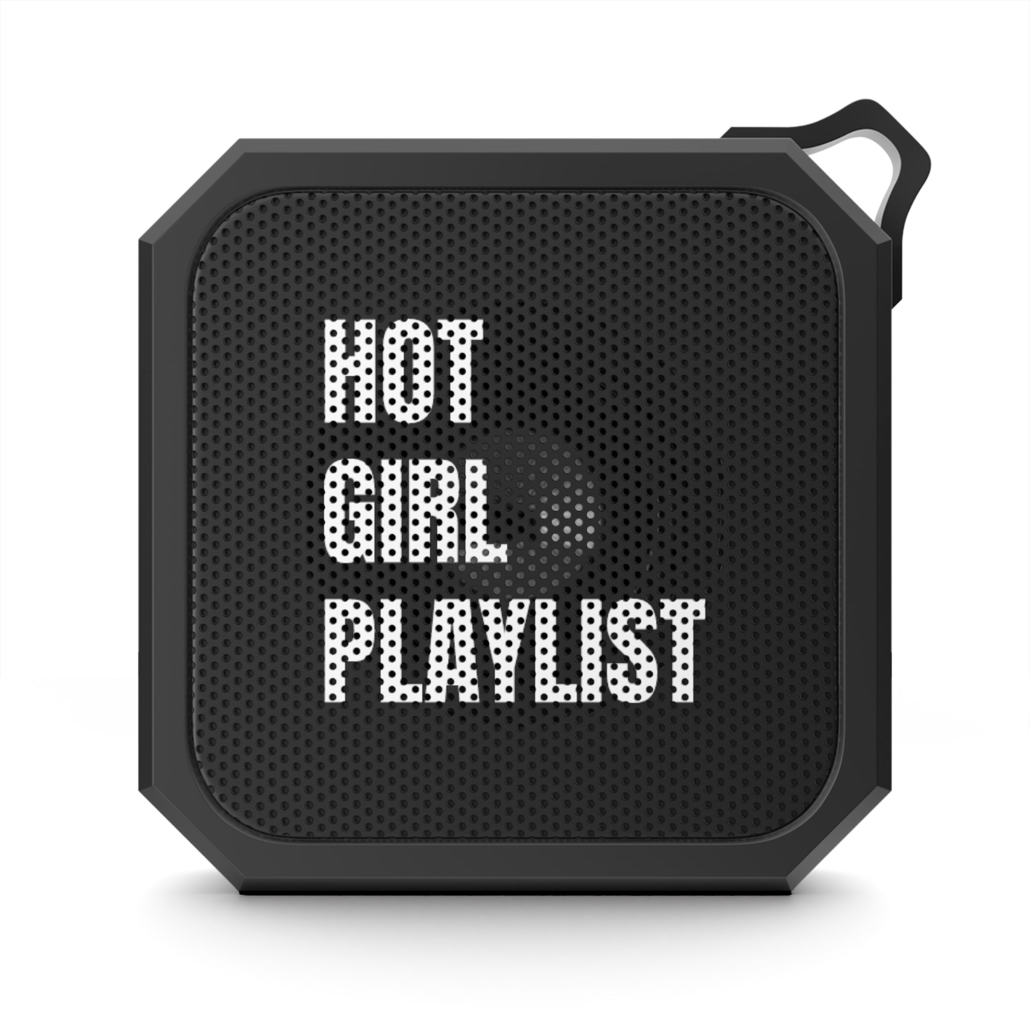 "Hot Girl Playlist" -Outdoor Bluetooth Speaker, Bachelorettes, Girls Trips, Portable Speaker, Waterproof Speaker, Music on the Go, Gift for Music Lovers