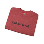 Adult- "Old Saybrook" - Black Writing