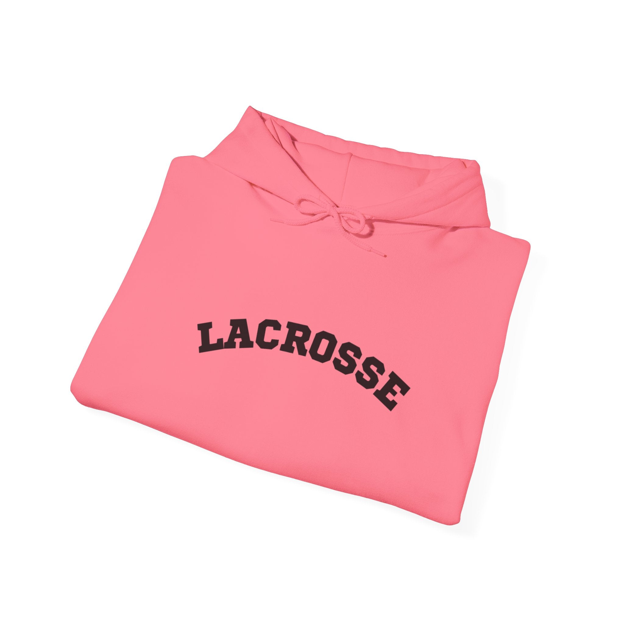 Adult Unisex Hoodie - "Lacrosse" -Choose Your Color- Cozy Sweatshirt for Fans or Parents, Unisex Sports Apparel, Perfect Gift for Game Day, Casual Wear for Athletes