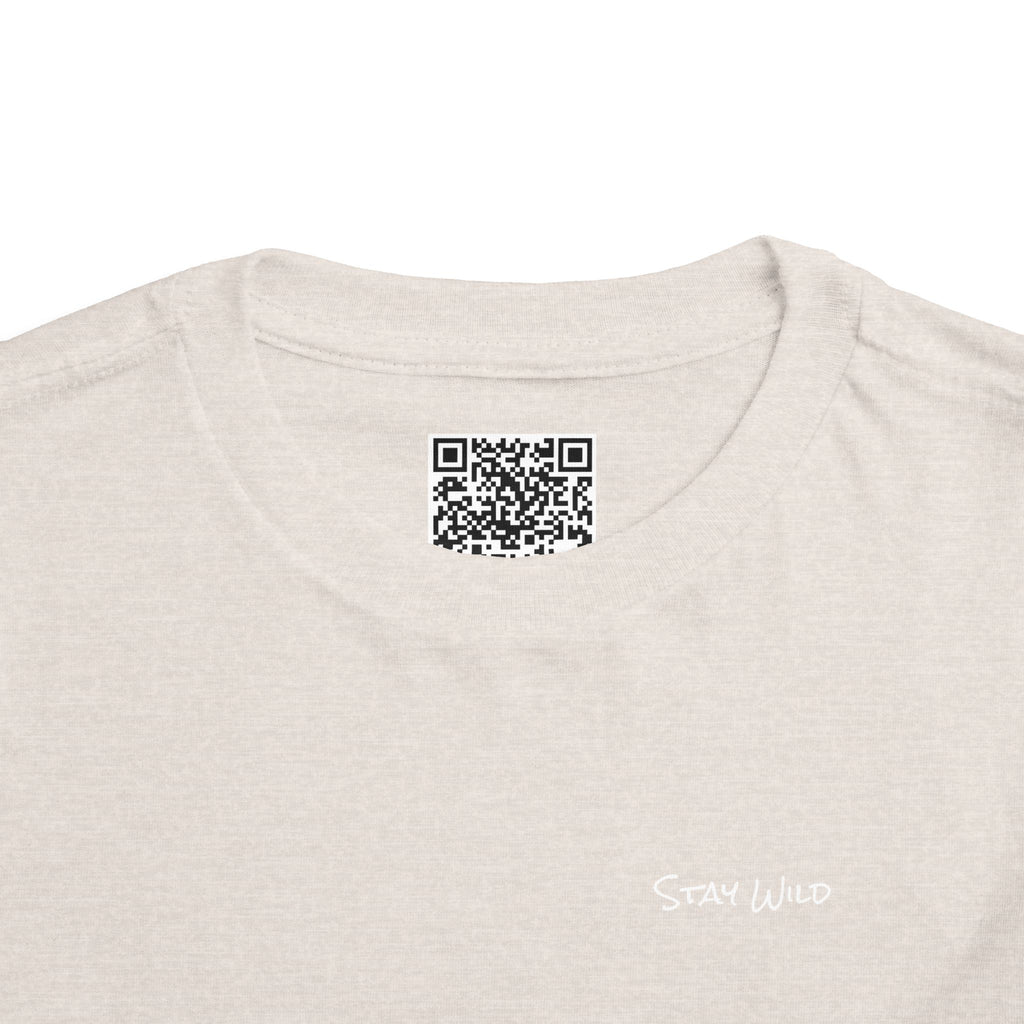 Toddler - "Stay Wild" (Front) - "Stay Wild Lake Child" (Back) -Short Sleeve Tee