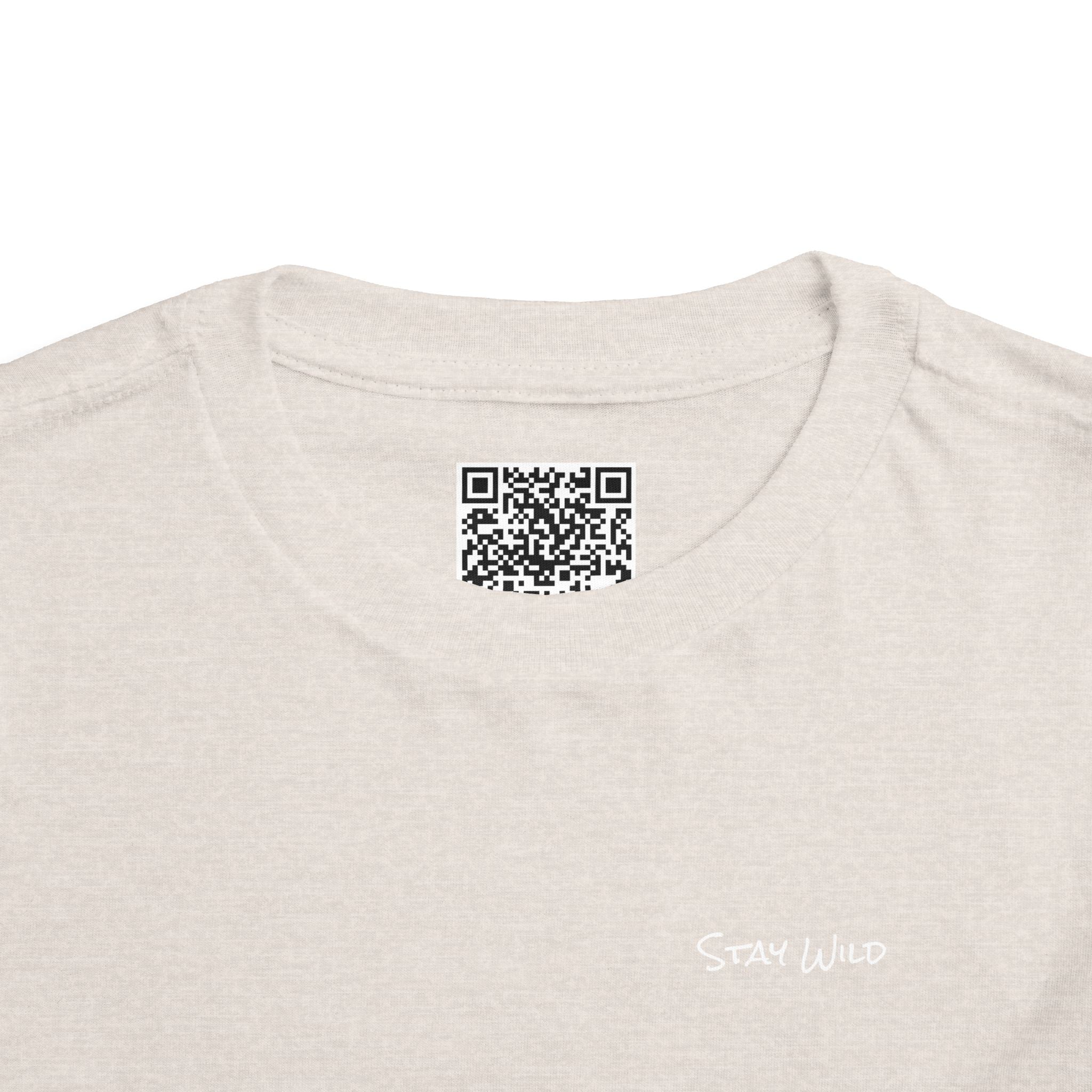 Toddler - "Stay Wild" (Front) - "Stay Wild Lake Child" (Back) -Short Sleeve Tee