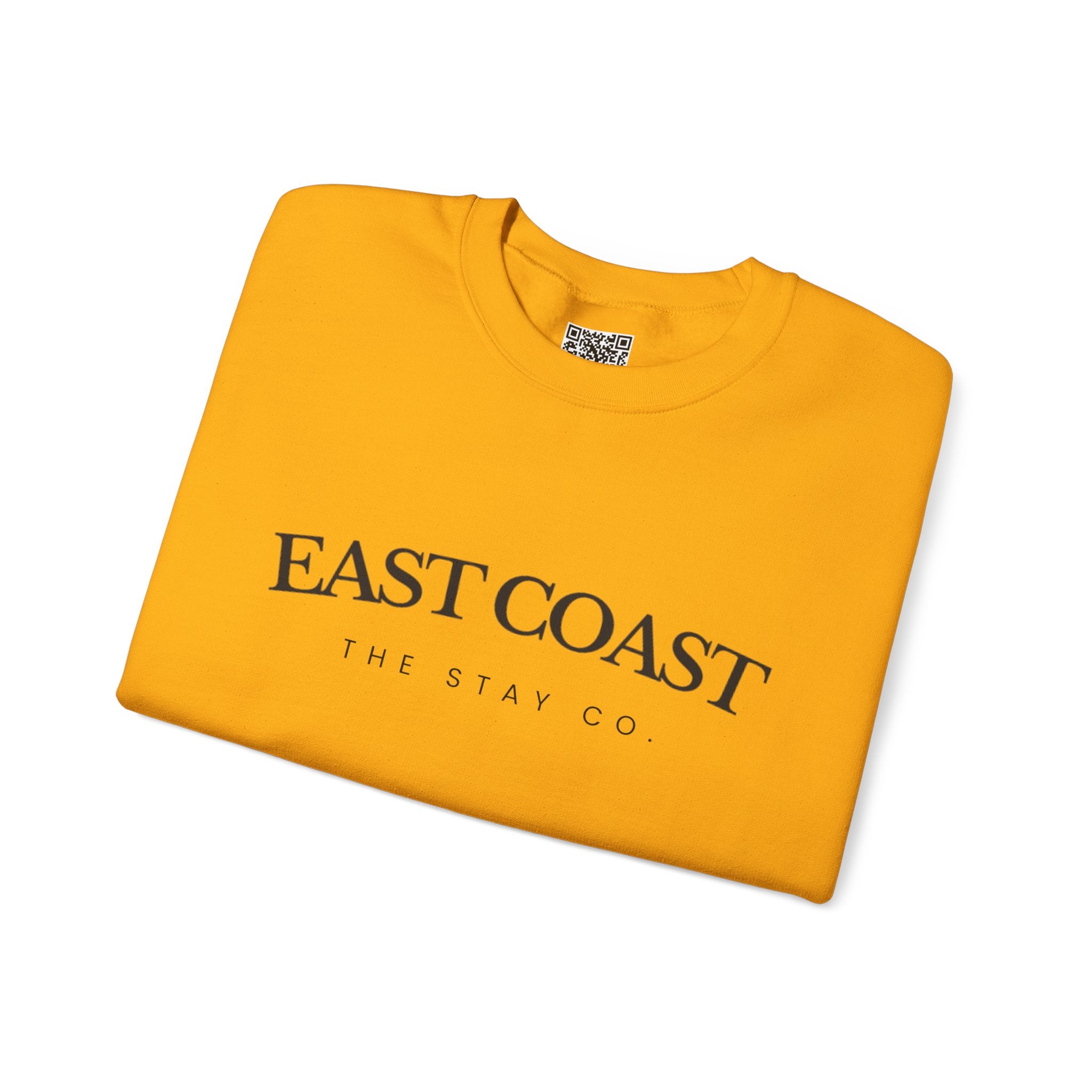 East Coast Crewneck (Black Text)