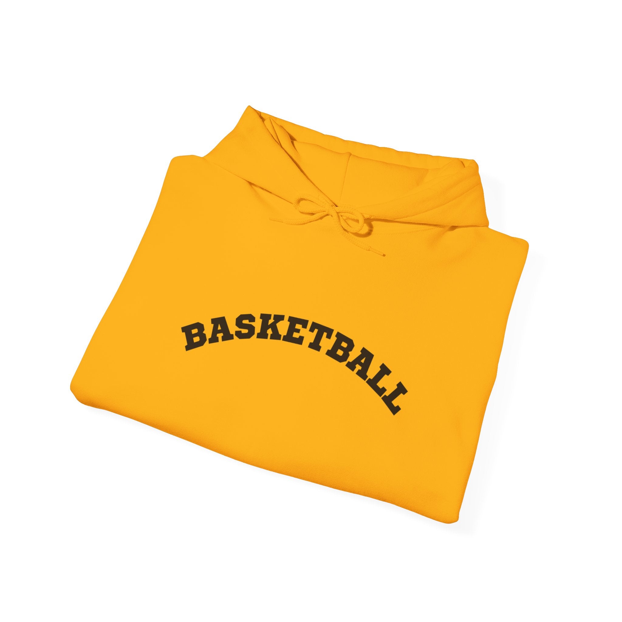 Adult Unisex Hoodie - "Basketball" -Choose Your Color- Cozy Sweatshirt for Fans or Parents, Unisex Sports Apparel, Perfect Gift for Game Day, Casual Wear for Athletes