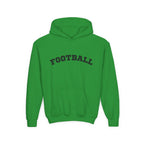 Youth Hoodie "Football"  -Sports Apparel, Gift for Young Athletes, Team Spirit, Cozy Sweatshirt, Game Day Ready