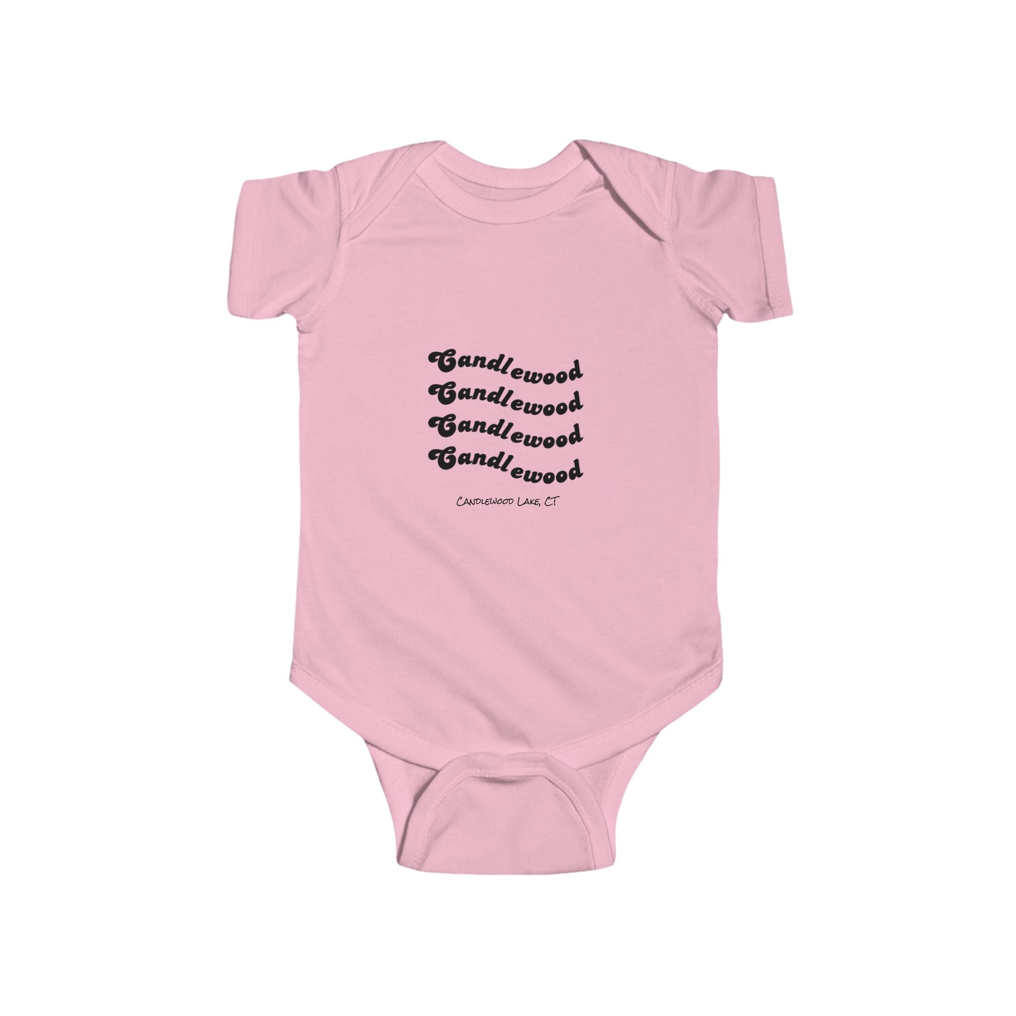 Baby-"Candlewood Lake" Baby Bodysuit, Infant Gift, Newborn Outfit, Baby Shower Present, Personalized Baby Wear