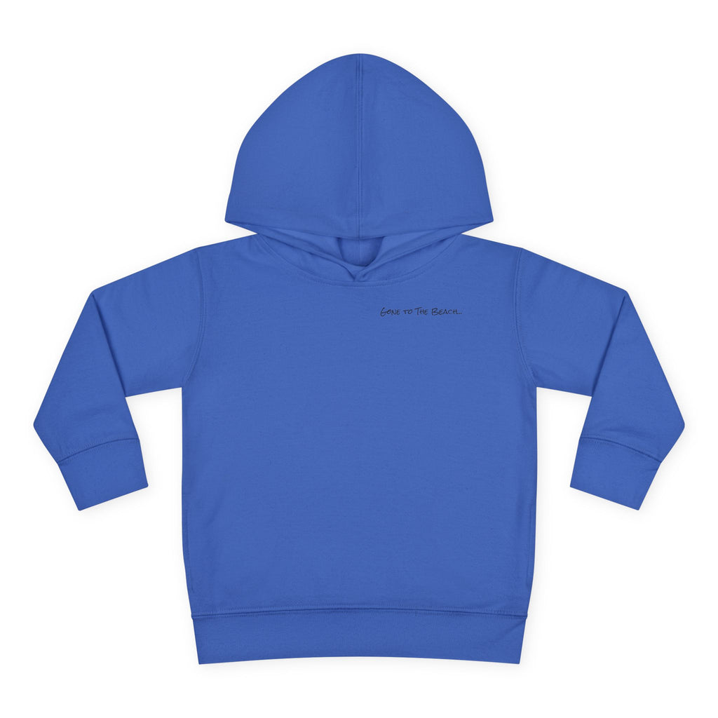 Toddler (2T-6T)- "Gone To The Beach" (Front) "Send Snax & Sunscreen, Old Saybrook, CT"- (Back)- Hoodie