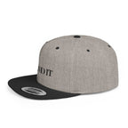 Embroidered Snackback Cap-"Send It"- In Black Writing-Casual Hat, Outdoor Apparel, Summer Fashion, Gift for Him/Her, Festival Accessory