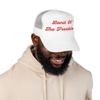 "Land of the Freebird"- Foam Trucker Hat, Embroidered Cap, BBQ Hat, Perfect Gift for Grilling Enthusiasts, Summer BBQ Accessory, Fun Party Hat