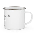 "Candlewood Coffee Club-Lake Edition"- Enamel Camping Mug | Outdoor Adventure Gift, Coffee Lovers, Camping Gear, Lake Edition