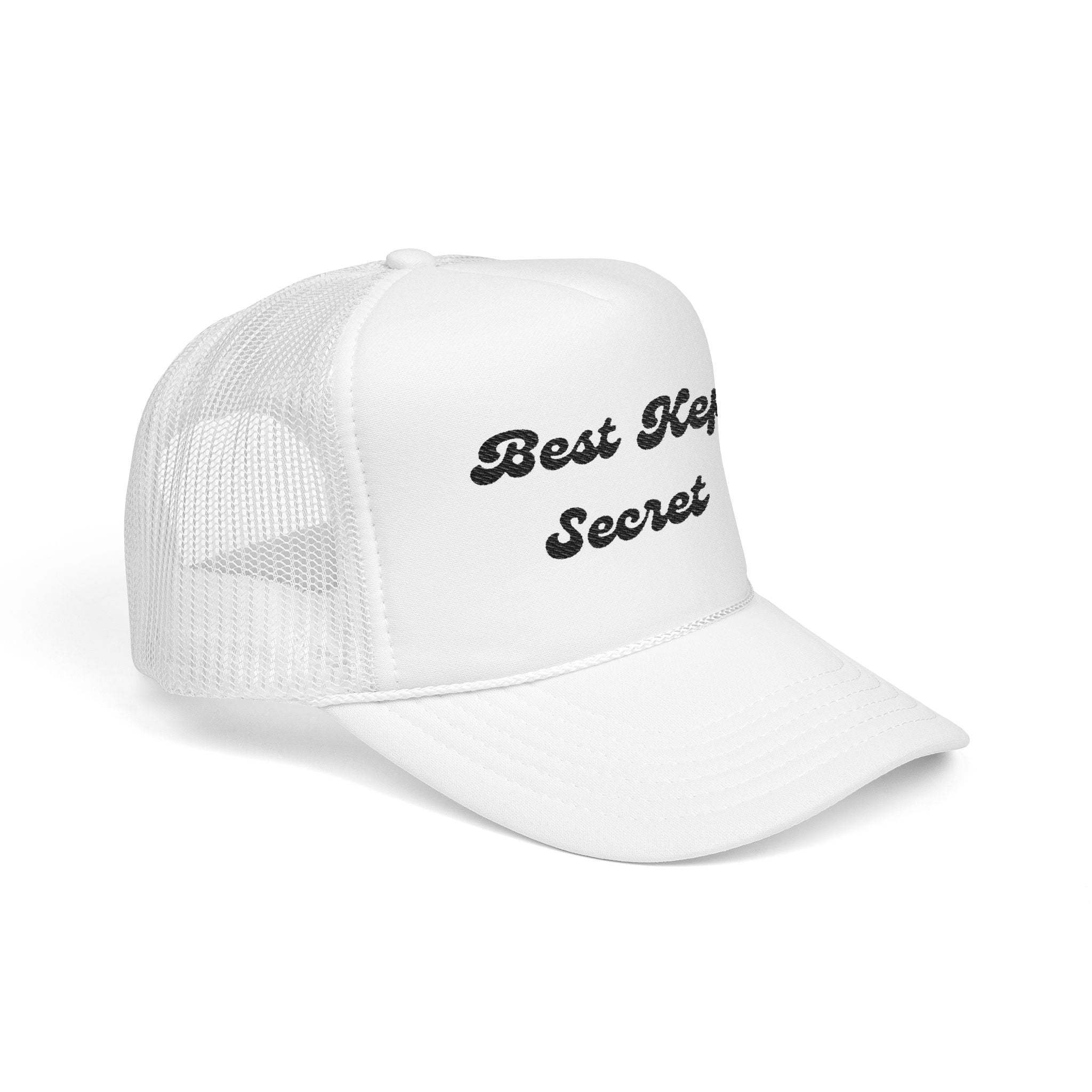 Best Kept Secret- Foam Trucker Hat - Stylish Embroidered Cap for Everyday Adventures
