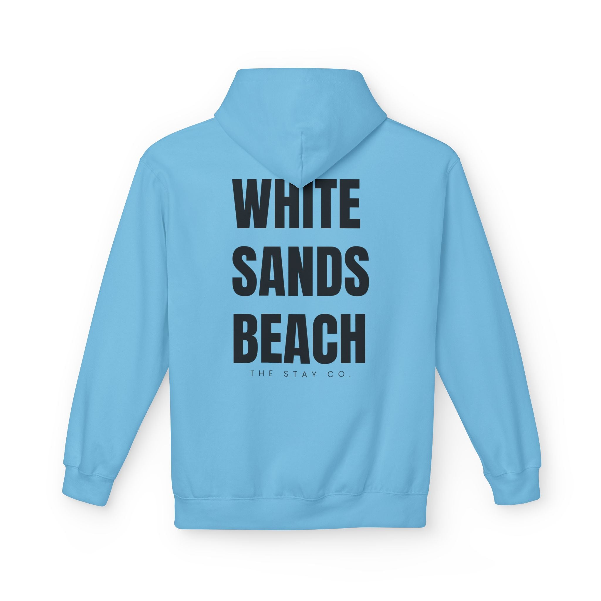 Adult- "Out Of Office" (Front) "White Sands Beach" (Back) - Hoodie
