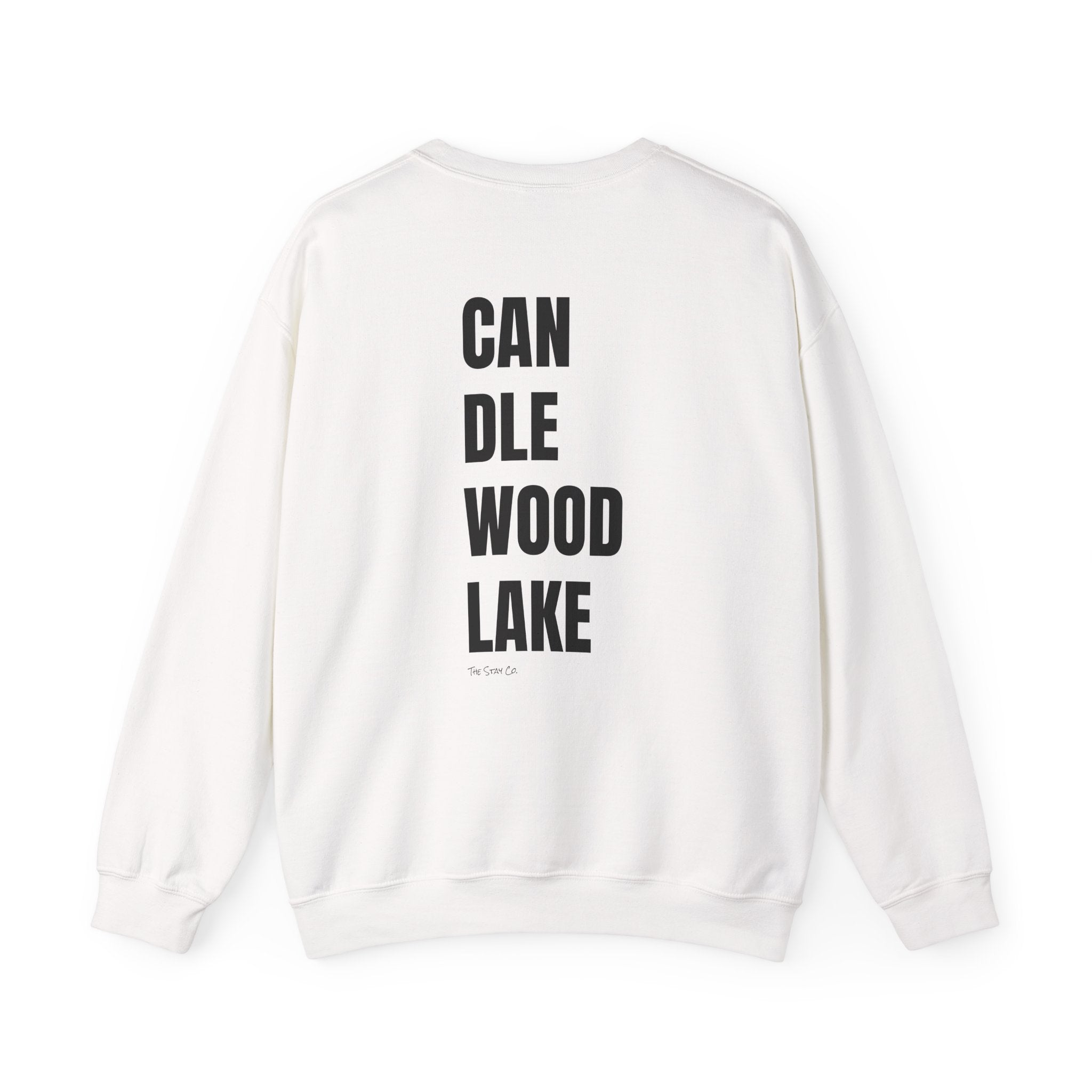Catch me at.. Candlewood Lake Crewneck (Back Text)