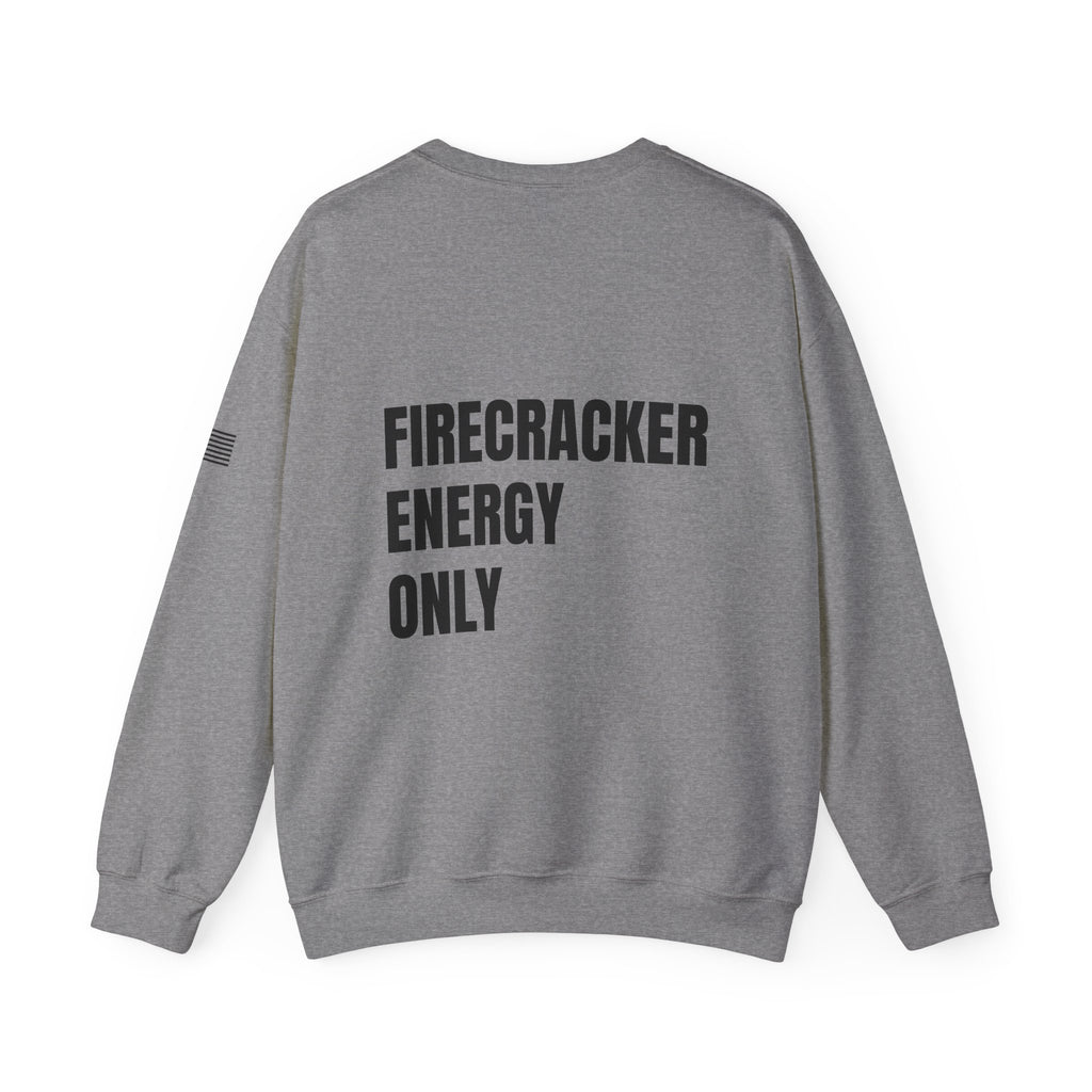 Firecracker Energy Only, 'Merica Crewneck Sweatshirt