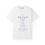 Matching "The Bach Club -Last Splash- Candlewood Lake" -T-Shirt in Blue Writing-Choose a Color-  Perfect for Bachelorette and Wedding Parties- Unisex Vacation Top, Sailor Humor Apparel