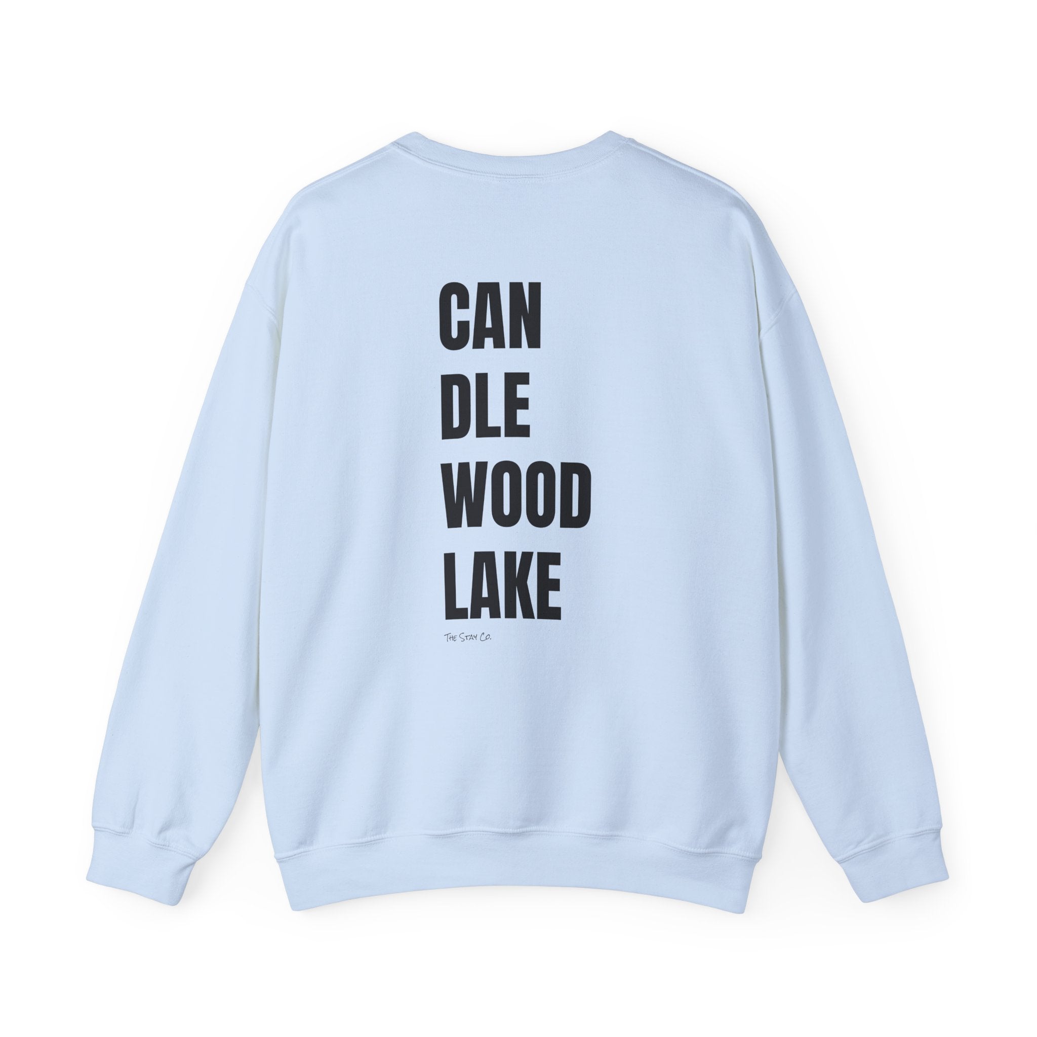 Catch me at.. Candlewood Lake Crewneck (Back Text)