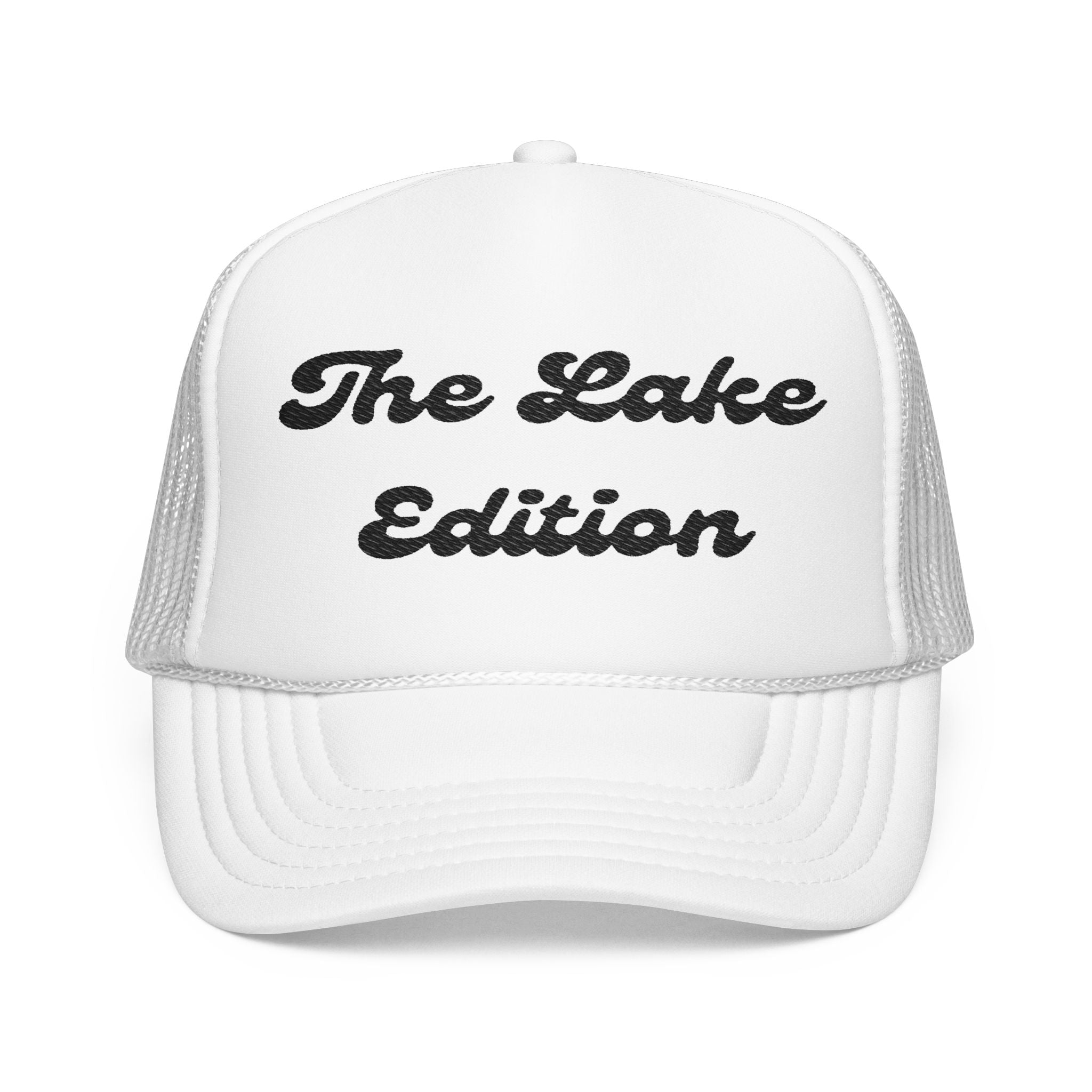 The Lake Edition-Foam Trucker Hat - Embroidered-Perfect for Bachelorette and Wedding Parties