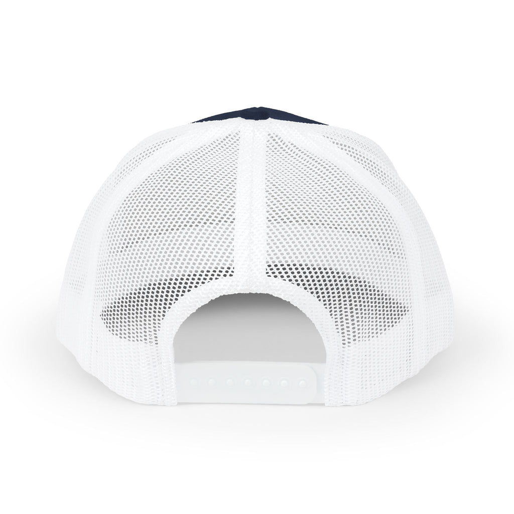 "White Sands Beach" - Snapback Trucker Cap - Perfect for Summer, Vacation, or Outdoor Events, Casual Style, Unisex Accessories, Gift Idea