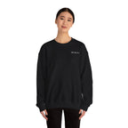Adult- "Return To" (Front) - "Old Saybrook" (Back) -White Writing -Unisex Crewneck Sweatshirt