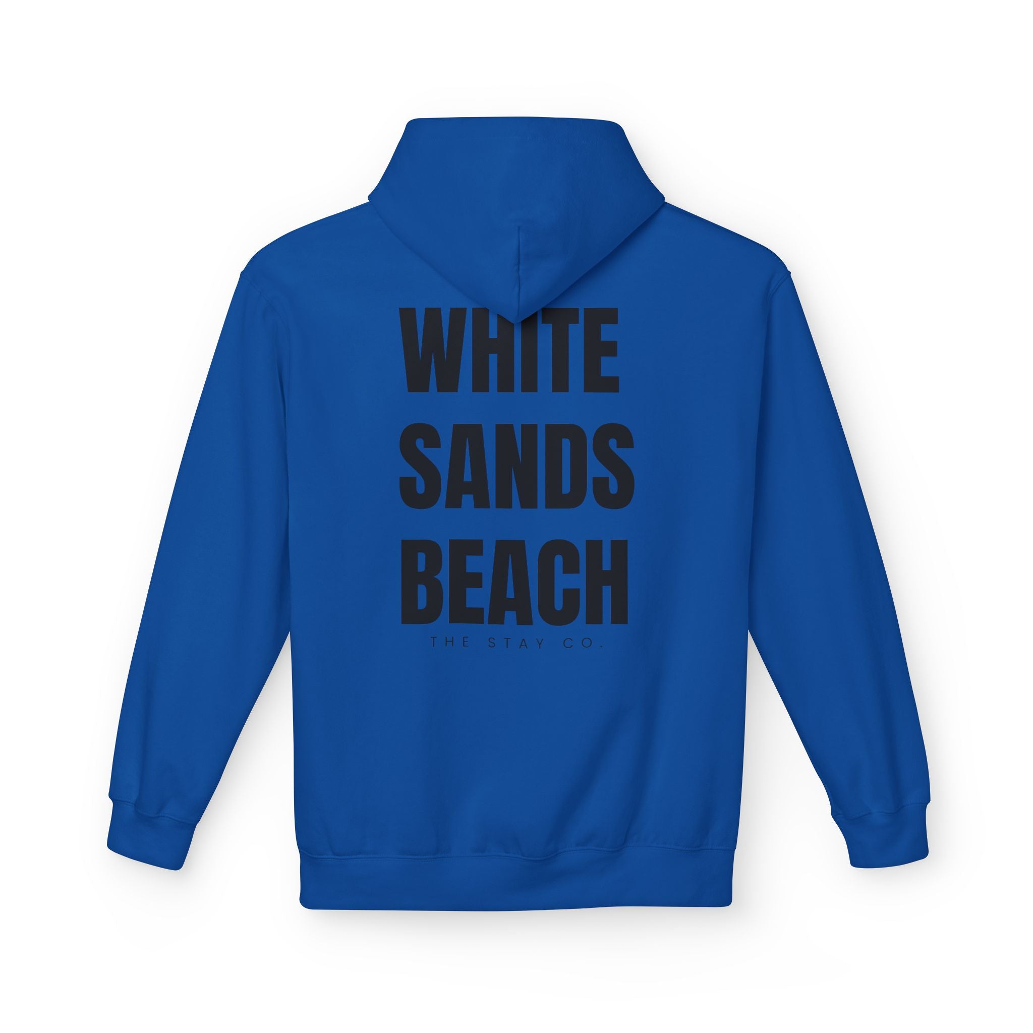 Adult- "Out Of Office" (Front) "White Sands Beach" (Back) - Hoodie