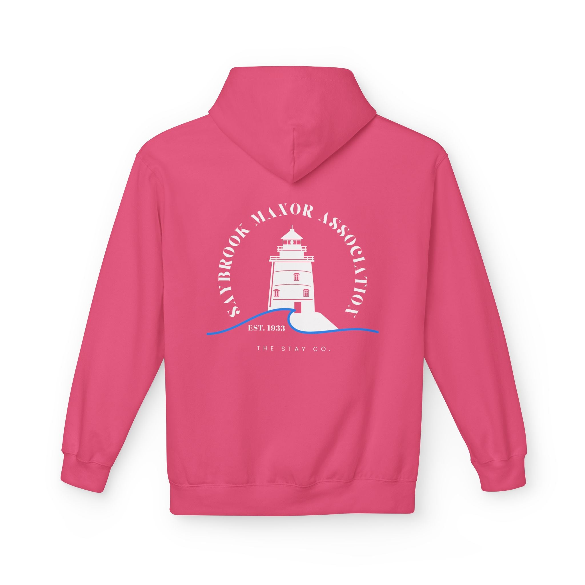 Saybrook Manor Association Hoodie (white)