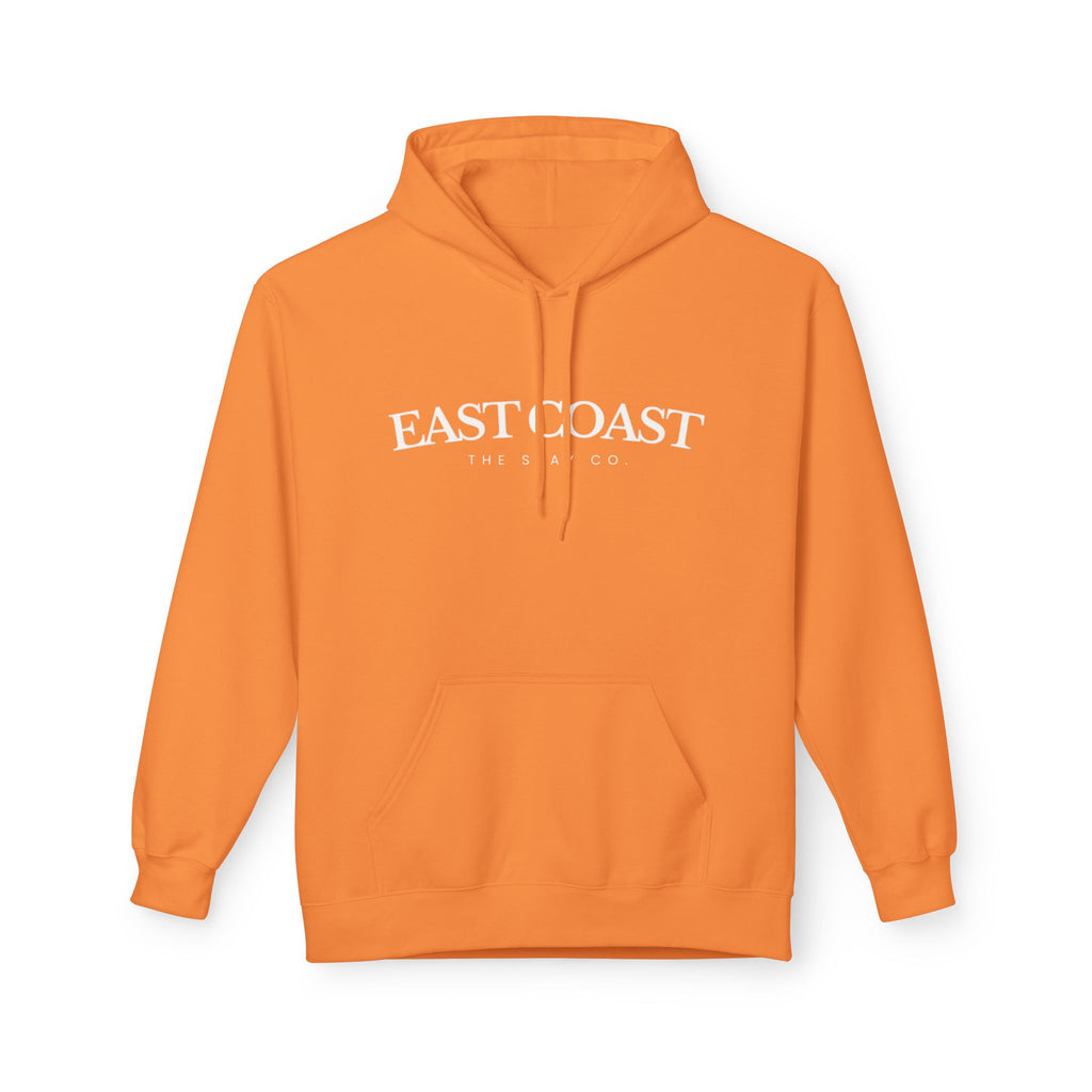 Adult-East Coast - White Writing Hoodie