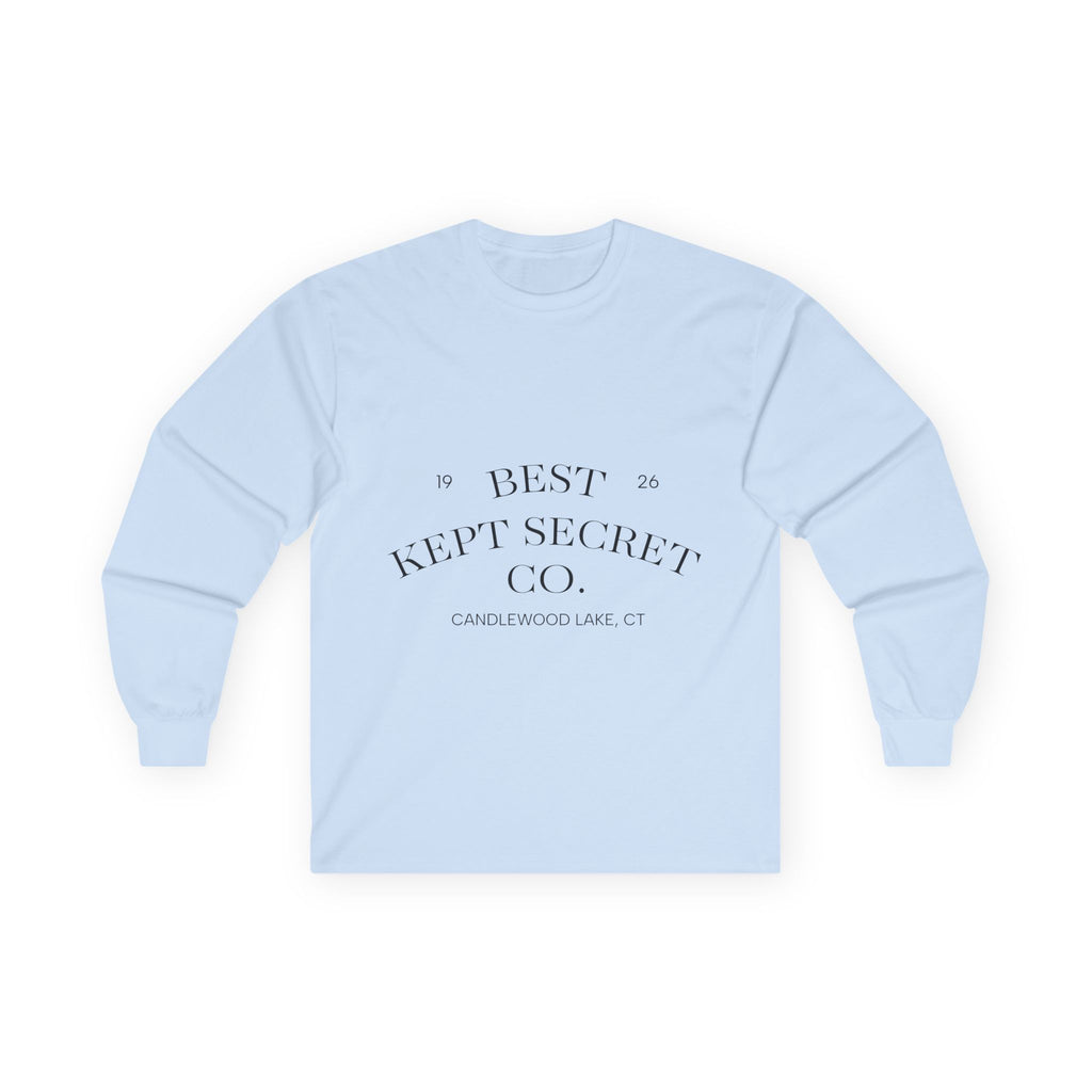 Adult- Best Kept Secret-Long Sleeve Tee for Candlewood Lake Lovers