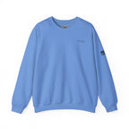 Adult- "Salty AF" (Front) "Old Lyme New Tan" (Back)- with Flag -Unisex Crewneck