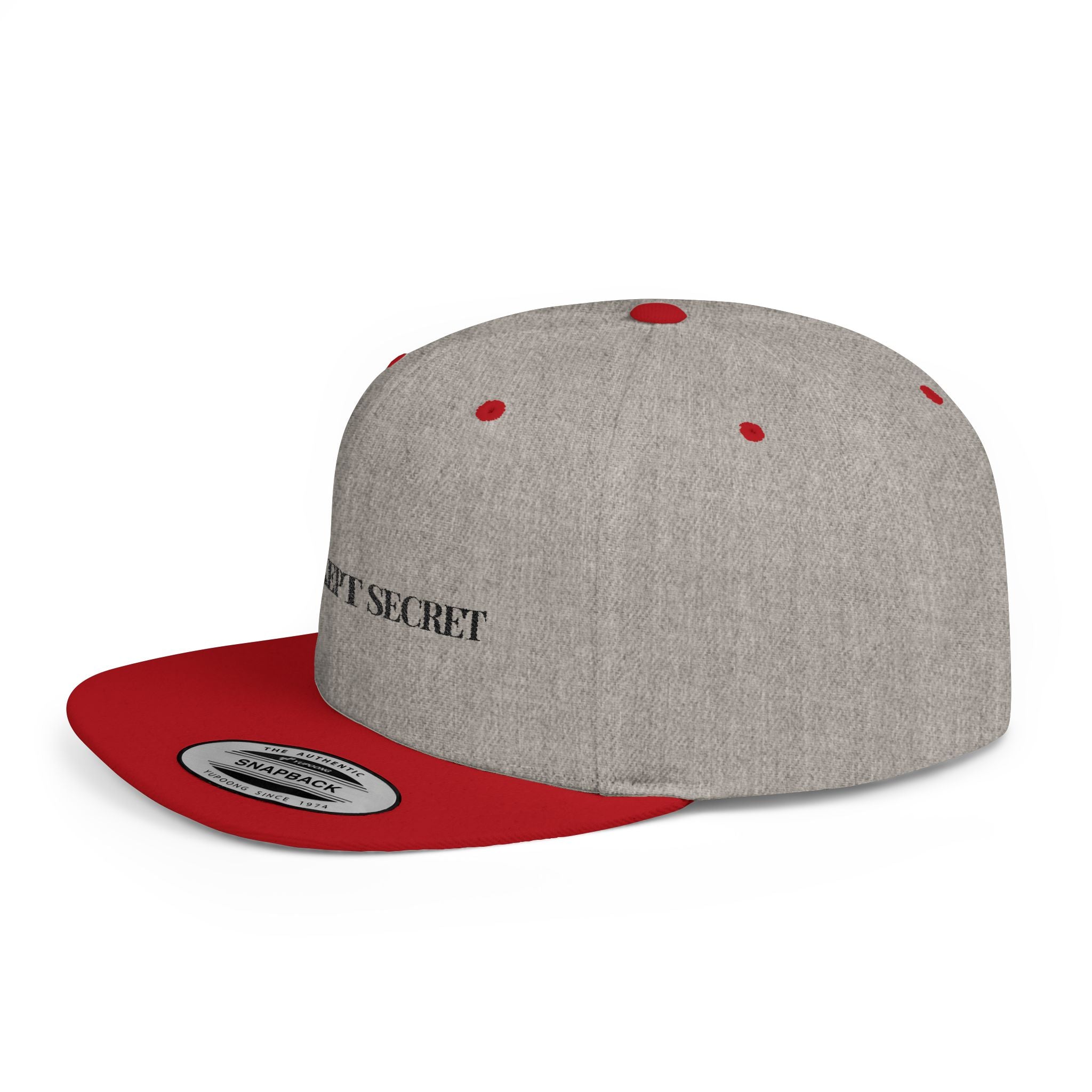 Embroidered Snackback Cap-"Best Kept Secret"- Casual Hat, Outdoor Apparel, Summer Fashion, Gift for Him/Her, Festival Accessory