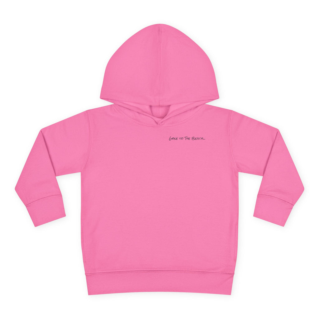 Toddler (2T-6T)- "Gone To The Beach" (Front) "Send Snax & Sunscreen, Old Saybrook, CT"- (Back)- Hoodie