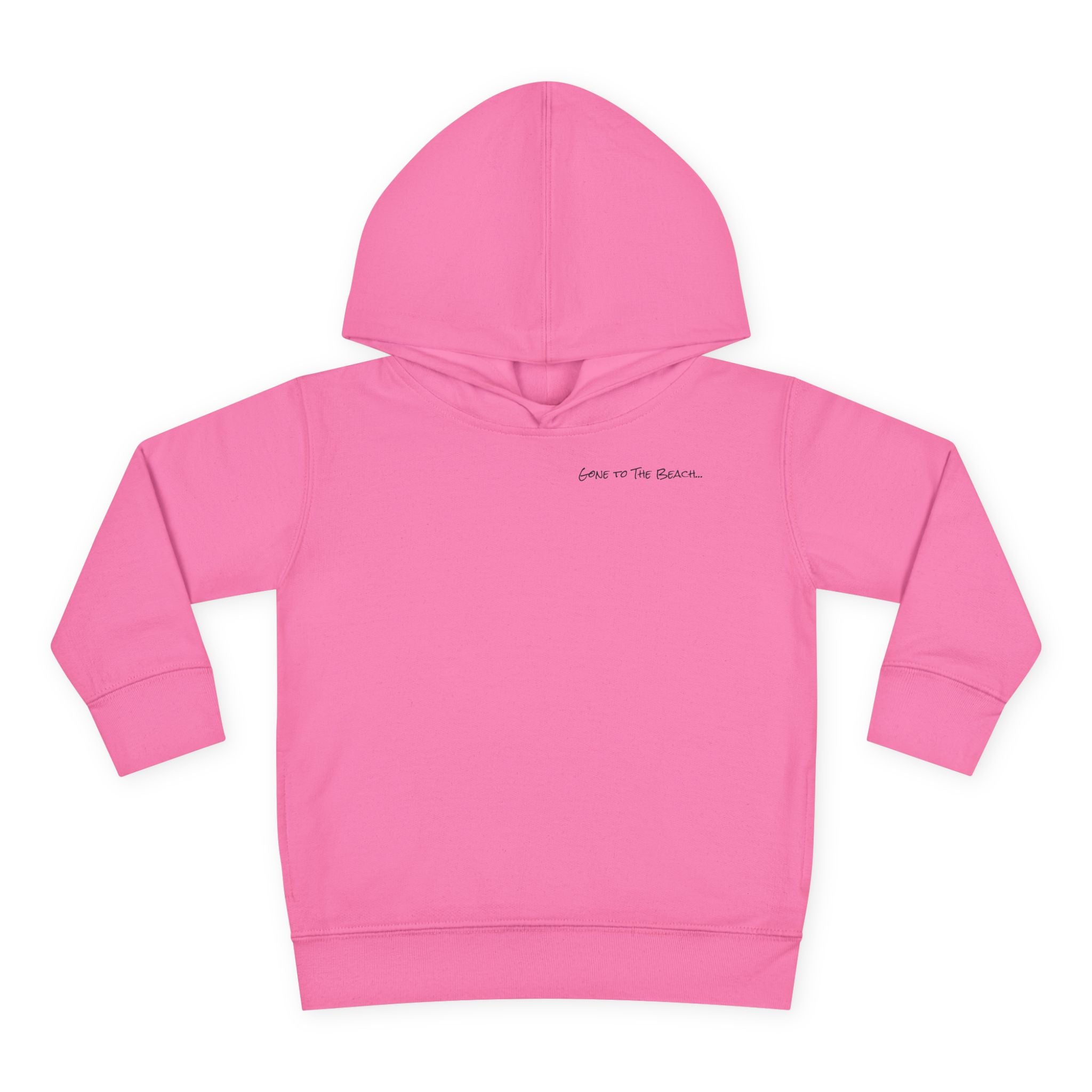 Toddler (2T-6T)- "Gone To The Beach" (Front) "Send Snax & Sunscreen, Old Saybrook, CT"- (Back)- Hoodie